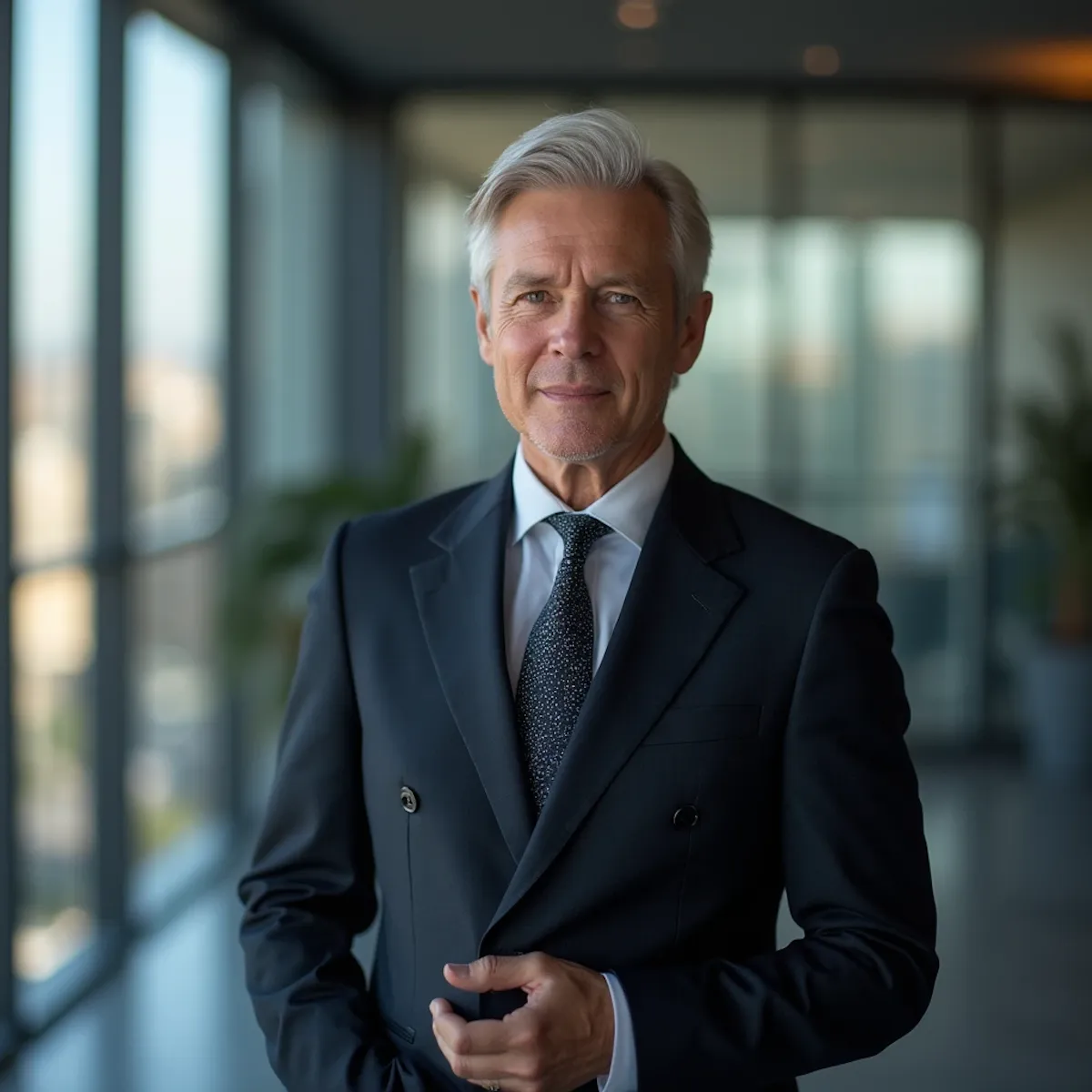 Aerial view of Puerto Rico's coastline with a modern hospital facility visible inland