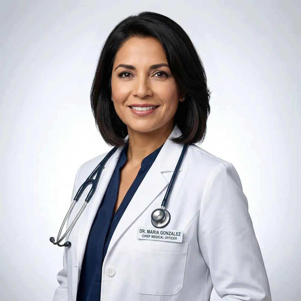Dr. Maria Santos, Chief Medical Officer